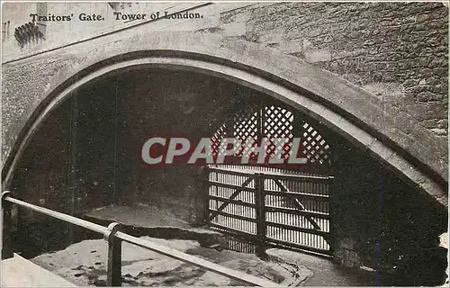 Cartes postales Traitors Gate Tower of London