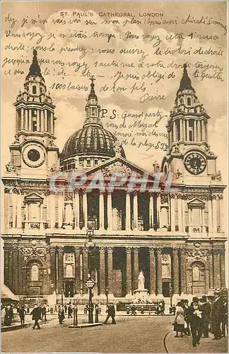 Cartes postales St Pauls Cathedral London