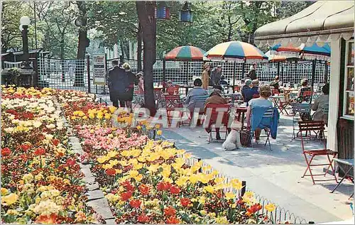 Cartes postales moderne Gardens and Bandstand Open Air Cafe Lord Street Southport