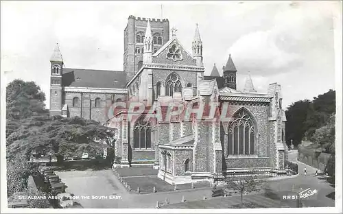 Ansichtskarte AK St Albans Abbey from The South East