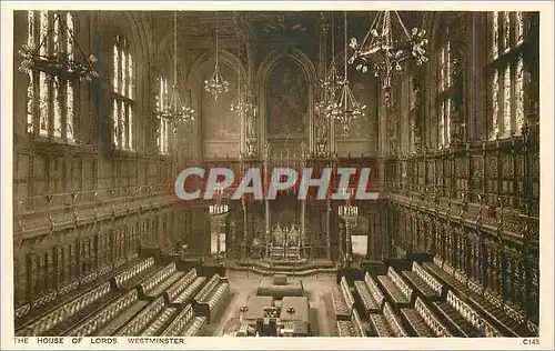 Cartes postales Westminster the house of lords