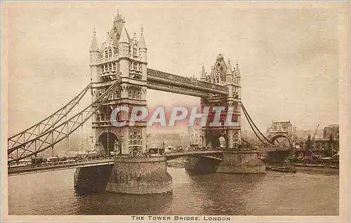 Ansichtskarte AK London the tower bridge