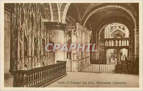 Ansichtskarte AK Tomb of edward the 2nd gloucester cathedral