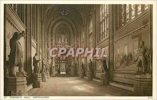Cartes postales Westminster st stephen's hall