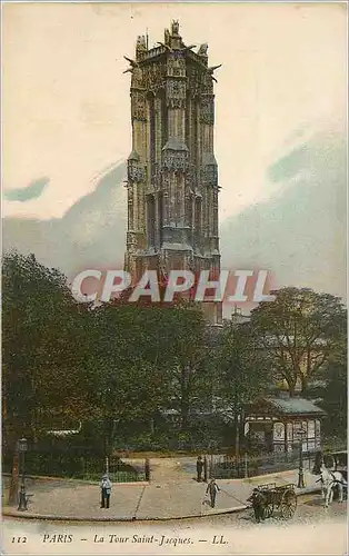 Cartes postales Paris la tour saint jacques