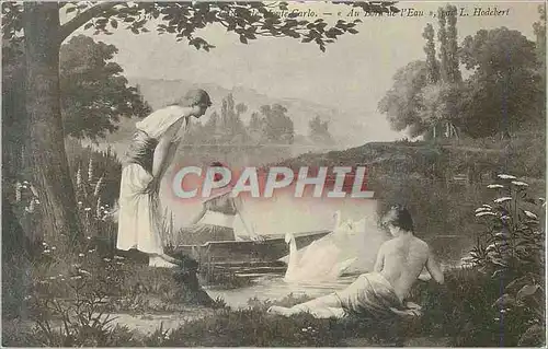 Cartes postales Monte Carlo Au bord de l'eau Hodebert