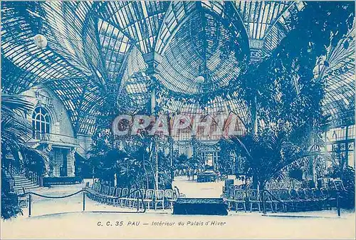Cartes postales Pau interieur du palais d'hiver