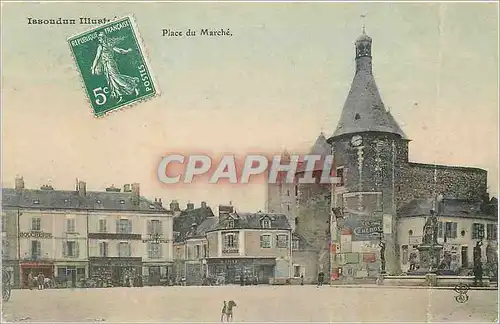 Cartes postales Place du marche Issoudun