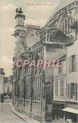 Cartes postales Troyes st jean (Cote sud)