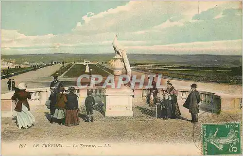 Cartes postales Le Treport la terrasse