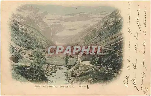 Ansichtskarte AK Gavarnie vue generale (carte 1900)