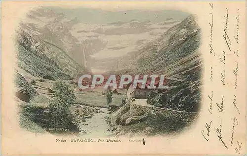 Cartes postales Gavarnie vue generale (carte 1900)