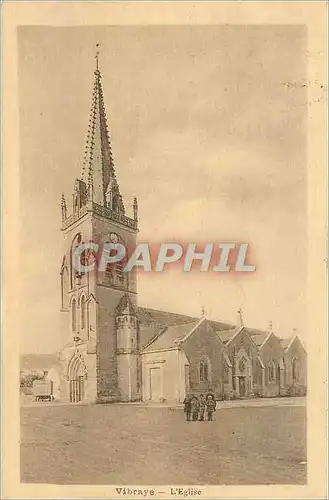 Cartes postales Vibraye l'eglise