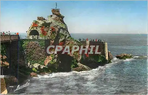 Cartes postales moderne Biarritz le rocher de la vierge