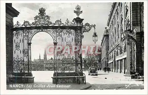 Cartes postales moderne Nancy les grilles jean lamour