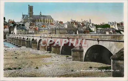 Cartes postales moderne Nevers vue generale