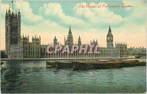 Cartes postales London the houses of parliament