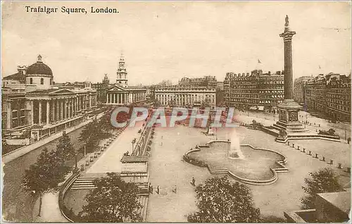 Cartes postales London trafalgar square