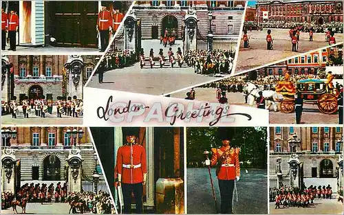 Cartes postales moderne London greeting Militaria