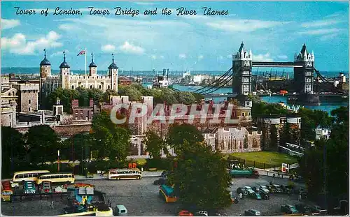 Cartes postales moderne London tower bridge and the river thames