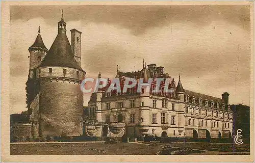 Ansichtskarte AK Chenonceaux (I et V) le chateau et les jardins