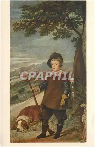 Cartes postales moderne En principe baltasar carlos en traie de caza