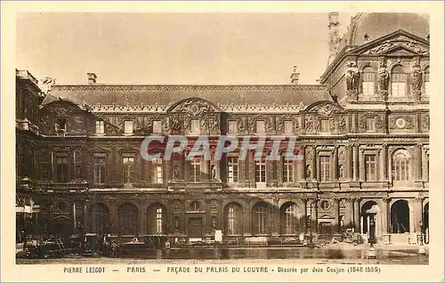 Ansichtskarte AK Pierre lescot paris facade du palais du Louvre