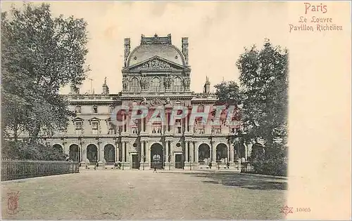 Ansichtskarte AK Paris le Louvre pavillon richelieu