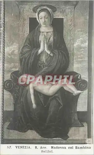 Cartes postales Venezia r acc Madona col bambino
