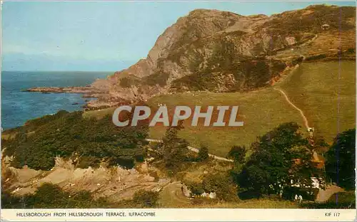 Cartes postales moderne Hillsborough from hillsborough terrace Ilfracombe