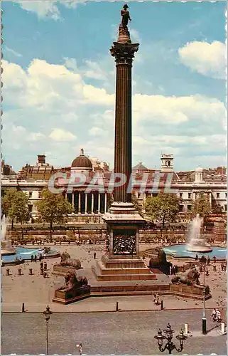 Moderne Karte London nelson's column trafalgar square