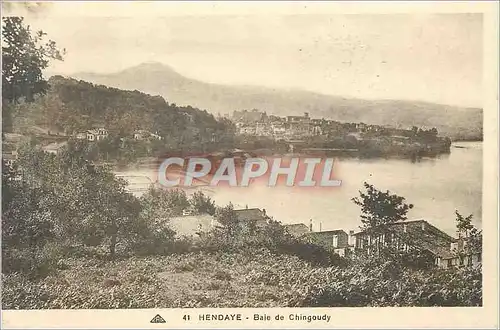 Cartes postales Hendaye baie de chingoudy