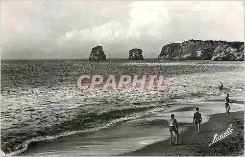 Cartes postales moderne Hendaye place frontiere franco espagnole les deux jumeaux
