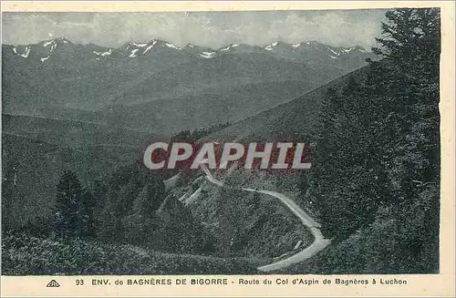 Ansichtskarte AK Env de Bagneres de Bigorre route du col d'aspin de Bagneres de Luchon