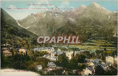 Cartes postales Pierrefitte vue panoramique et la vallee
