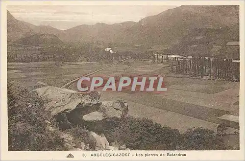 Cartes postales Argeles Gazost les pierres de balandrau