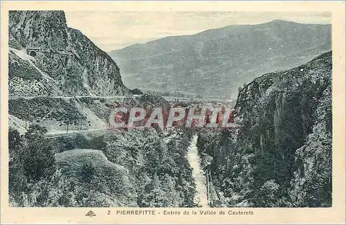 Cartes postales Pierrefitte entree de la vallee de cauterets