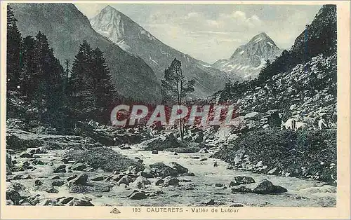 Cartes postales Cauterets vallee de lutour