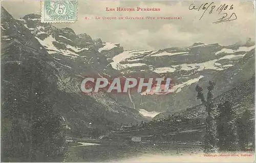 Cartes postales Gavarnie cirque (vue d'ensemble)