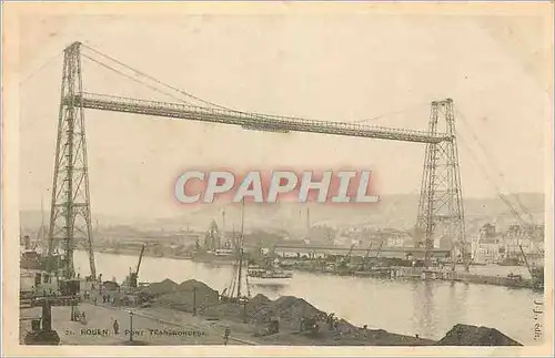 Cartes postales Rouen Pont transbordeur