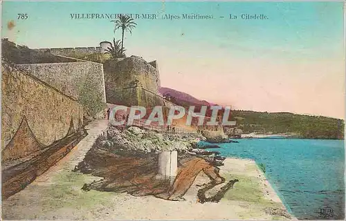 Ansichtskarte AK Villefranche sur Mer (Alpes Maritimes) La Citadelle