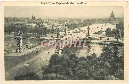 Cartes postales Paris Esplanade des Invalides