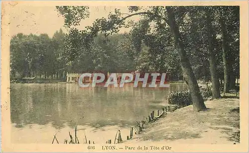 Cartes postales Lyon Parc de la Tete d'Or