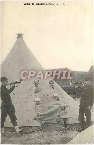 REPRO Camp de Sissonne (Aisne) Le Reveil Militaria