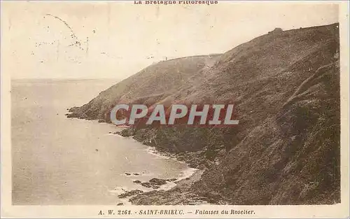 Cartes postales Saint-Brieuc Falaises du Roselier
