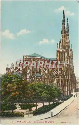 Cartes postales Bordeaux Cathedrale St Andre