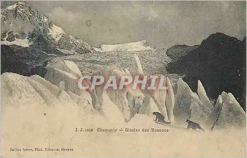 Cartes postales Chamonix Glacier des Bossons
