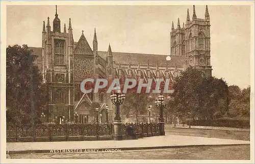 Cartes postales Westminster Abbey London
