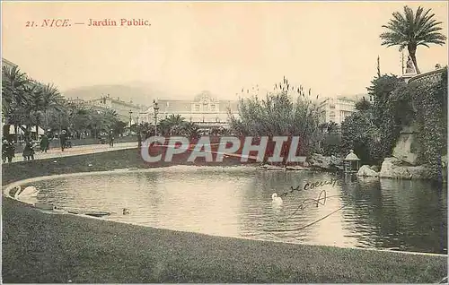 Cartes postales Nice Jardin Public