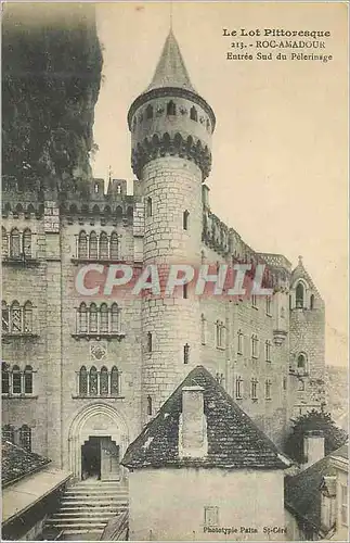 Cartes postales Rocamadour Entree Sud du Pelerinage